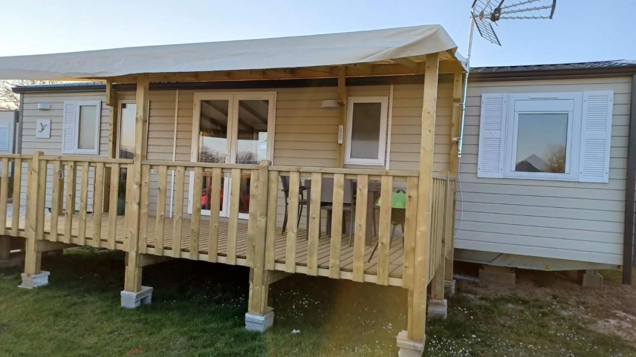 Mobilhome 6 Personnes Biville-sur-Mer Экстерьер фото